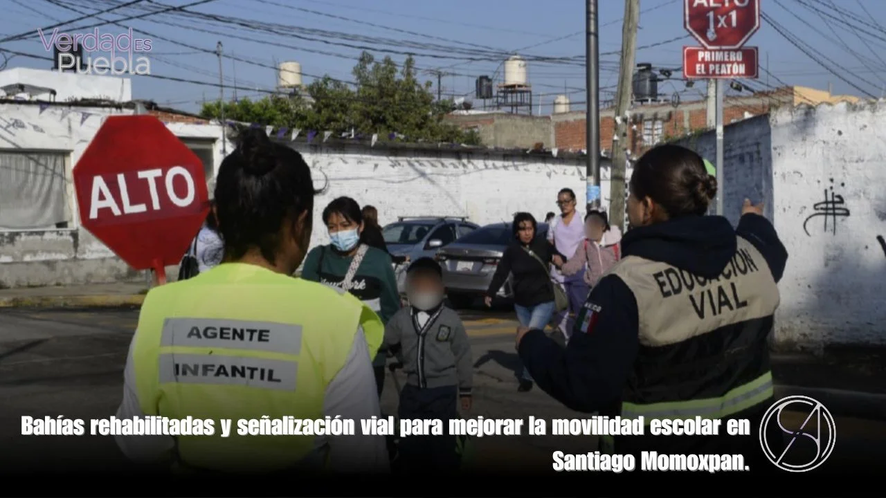 an Pedro Cholula fortalece la movilidad escolar con el programa “Escuela Vial Segura”