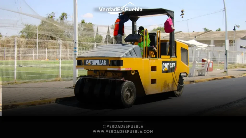Rehabilitación de la calle Chichonal en Huejotzingo