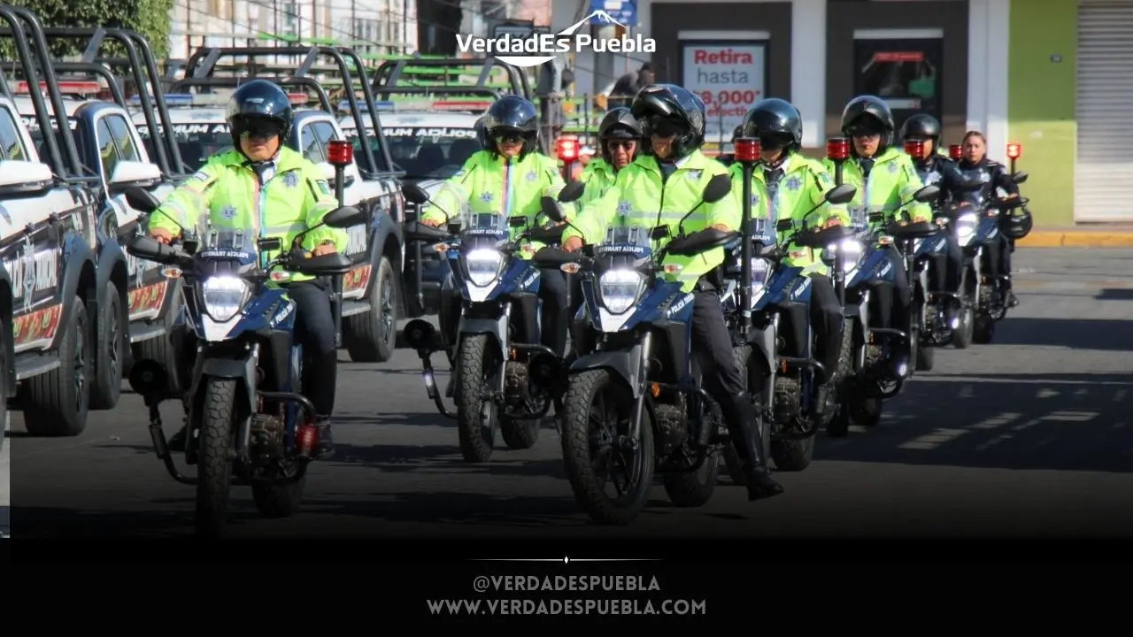 Operativo Semana Santa Huejotzingo 2026 seguridad policías