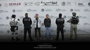 Asaltantes transporte público Puebla detenidos tras robo