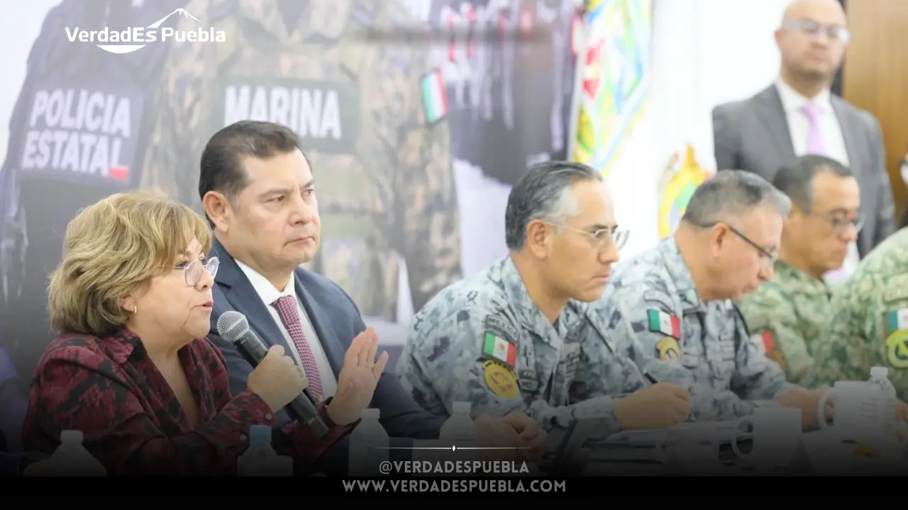 estrategia de seguridad interestatal Puebla reunión Mesa de Paz