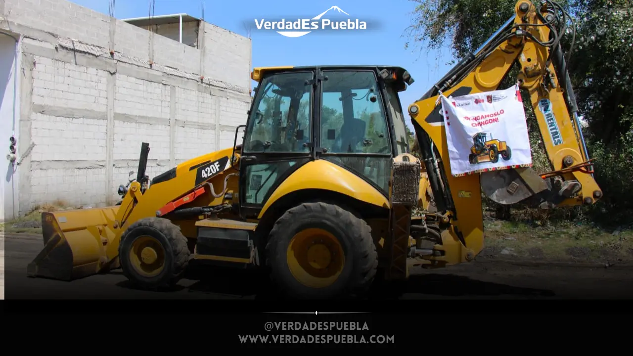 Rehabilitación de la calle Chichonal en Huejotzingo