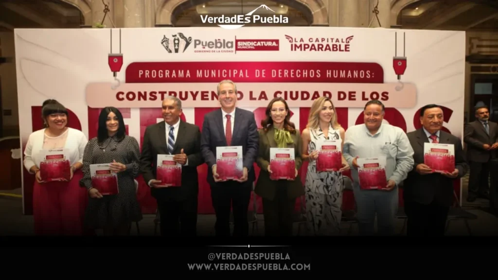 Pepe Chedraui presenta Programa Municipal de Derechos Humanos en Puebla