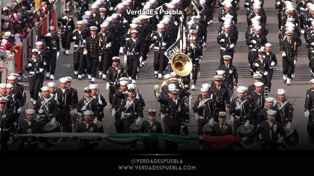 Desfile 5 de mayo Puebla Calzada Zaragoza recorrido