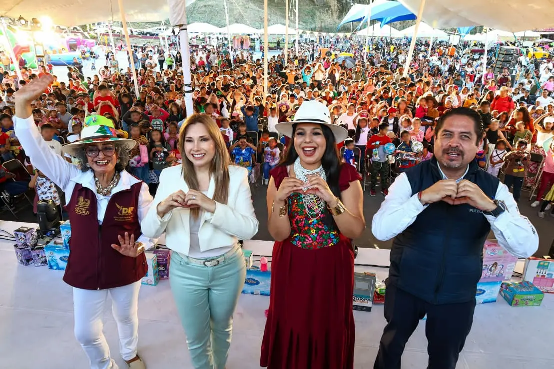 Festival Tlazopilli Cholula niños juegos Parque Soria
